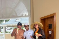Jorge at the castle bar was the best! He was attentive, patient and made really great drinks!