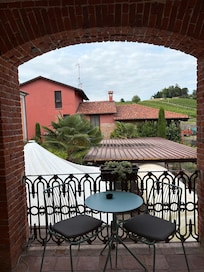 The view from our balcony
