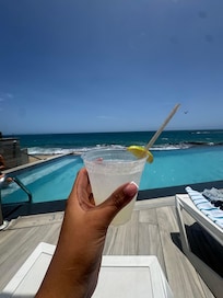 Pool side