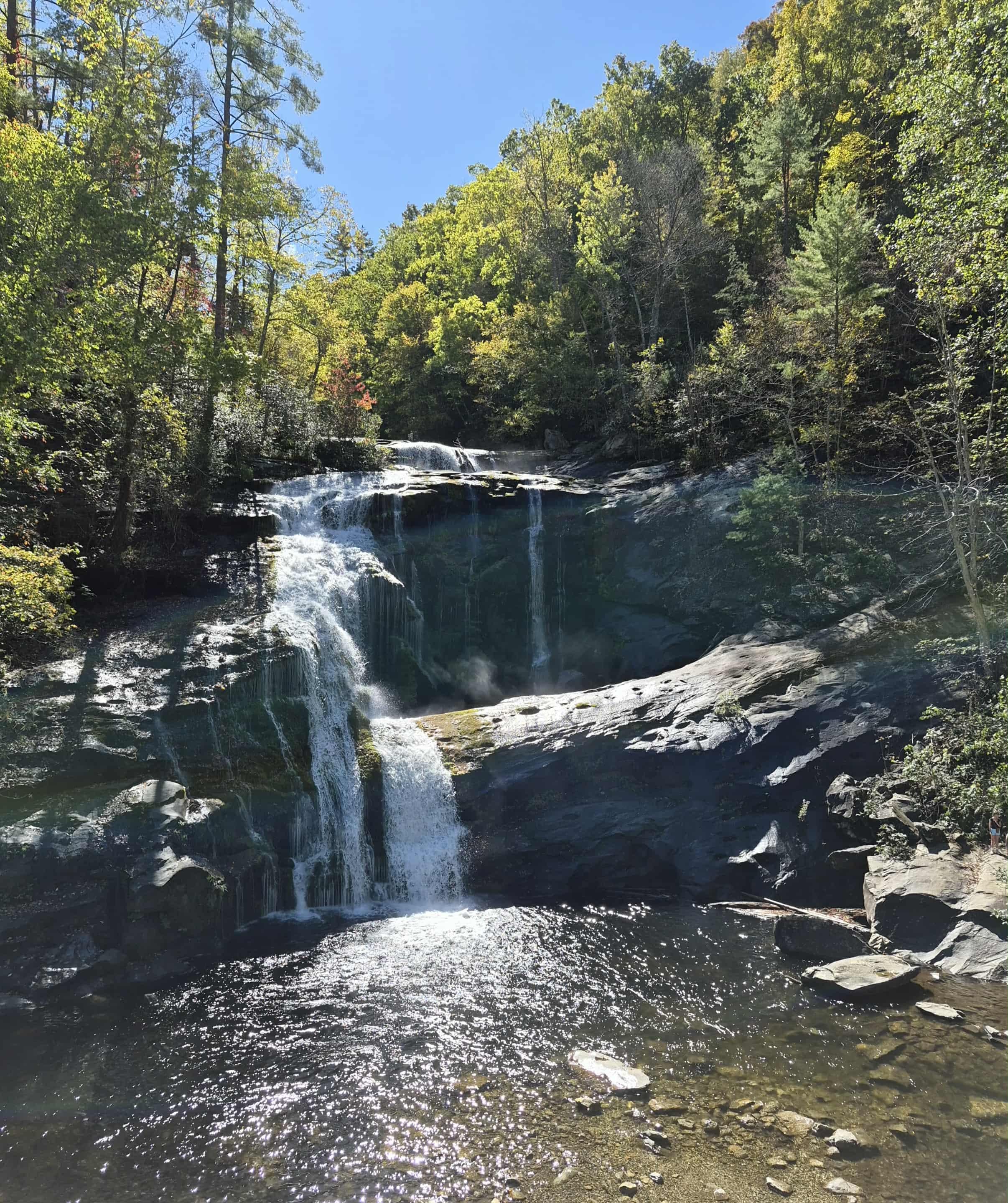 Bald River Falls. 
The area hadn’t much rain, so this one really stood out as a place to see.  We would like to revisit in the Spring. 