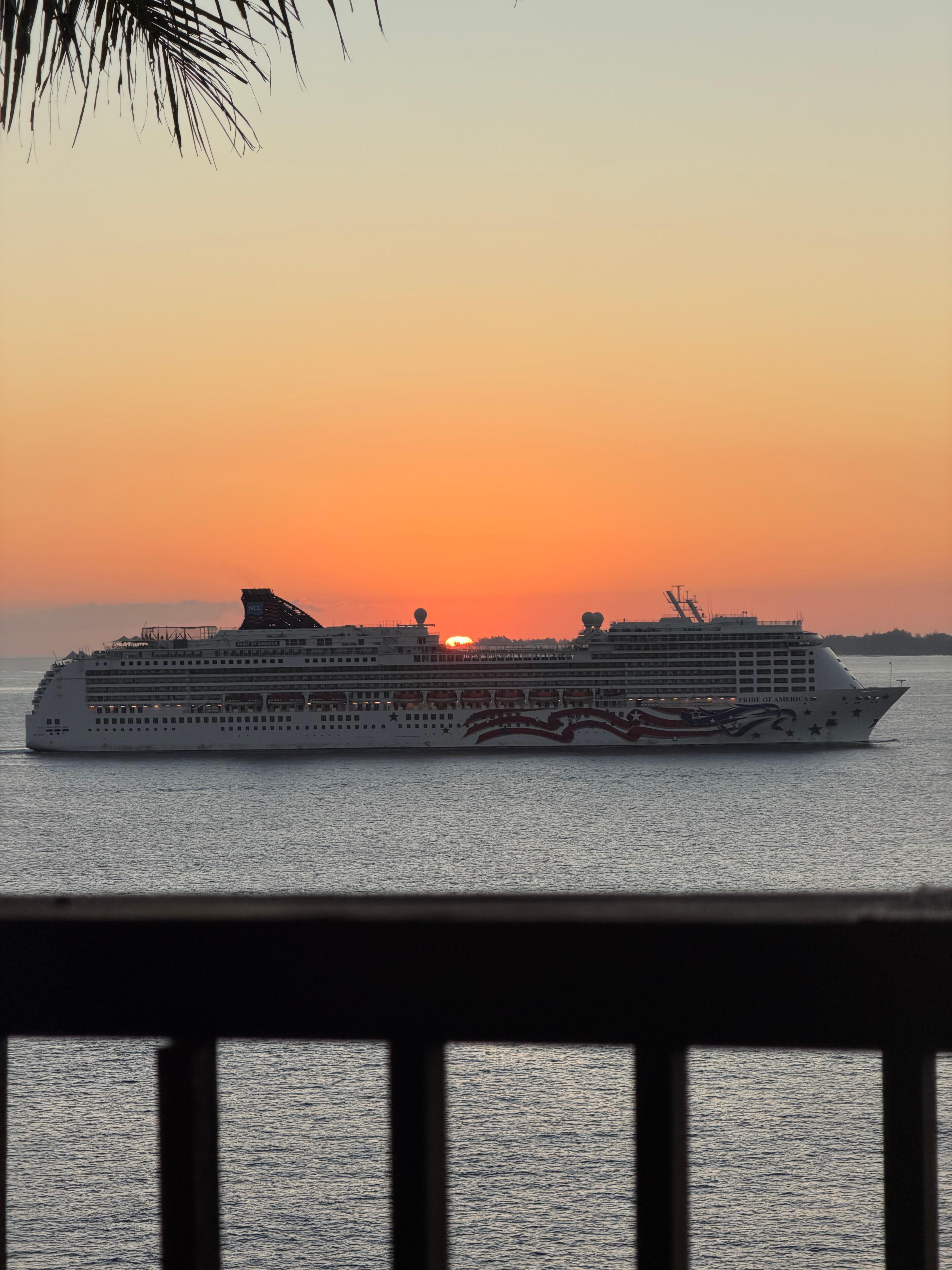 Sunrises here are wonderful!