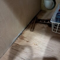 Video will not load of back left bedroom flooded