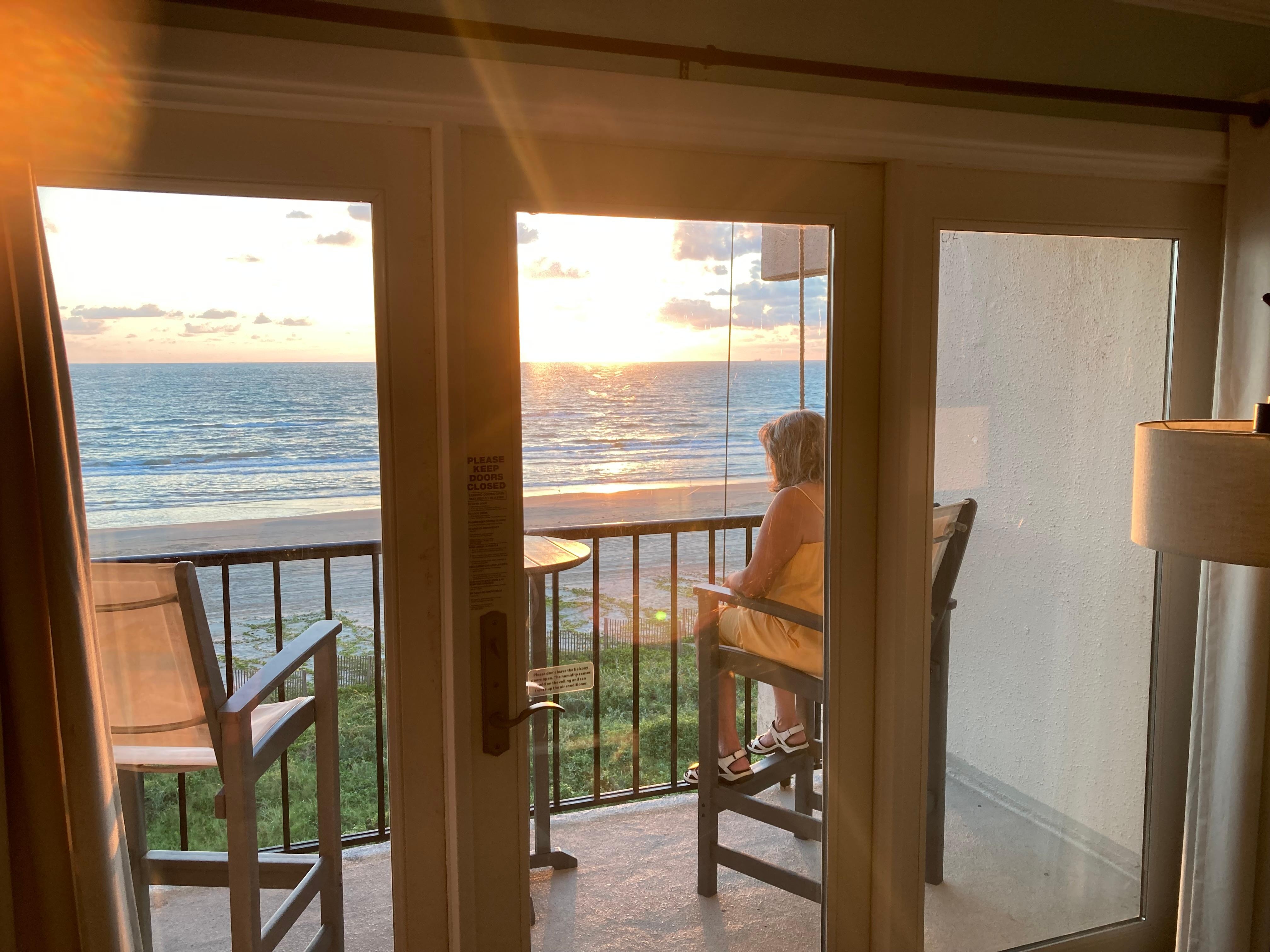 Stunning views and sunrises.