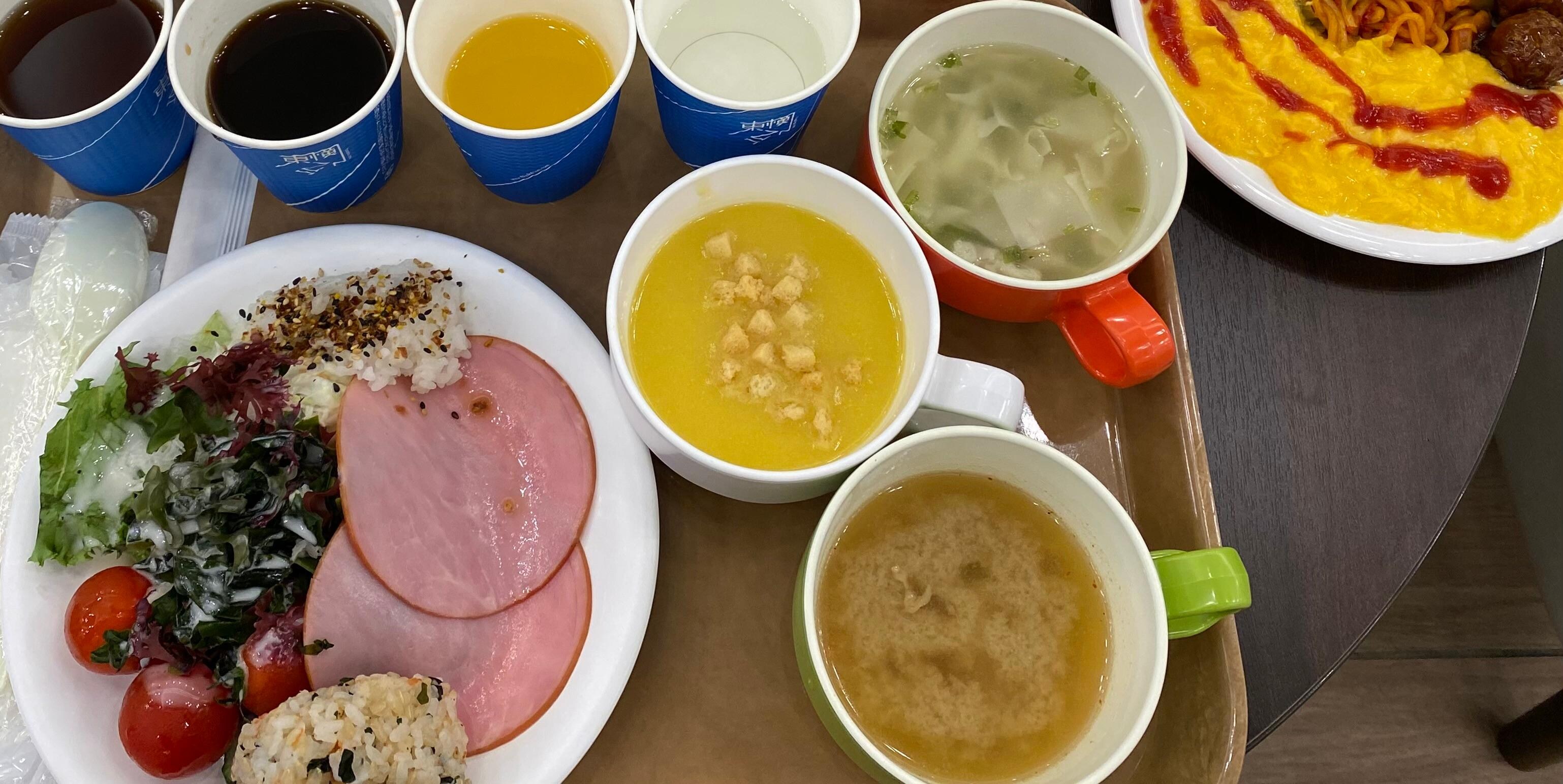 朝食無料
さいたま産コシヒカリ(^^)