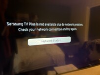 The TV error message you get when you turn it on.