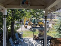 View from the front door