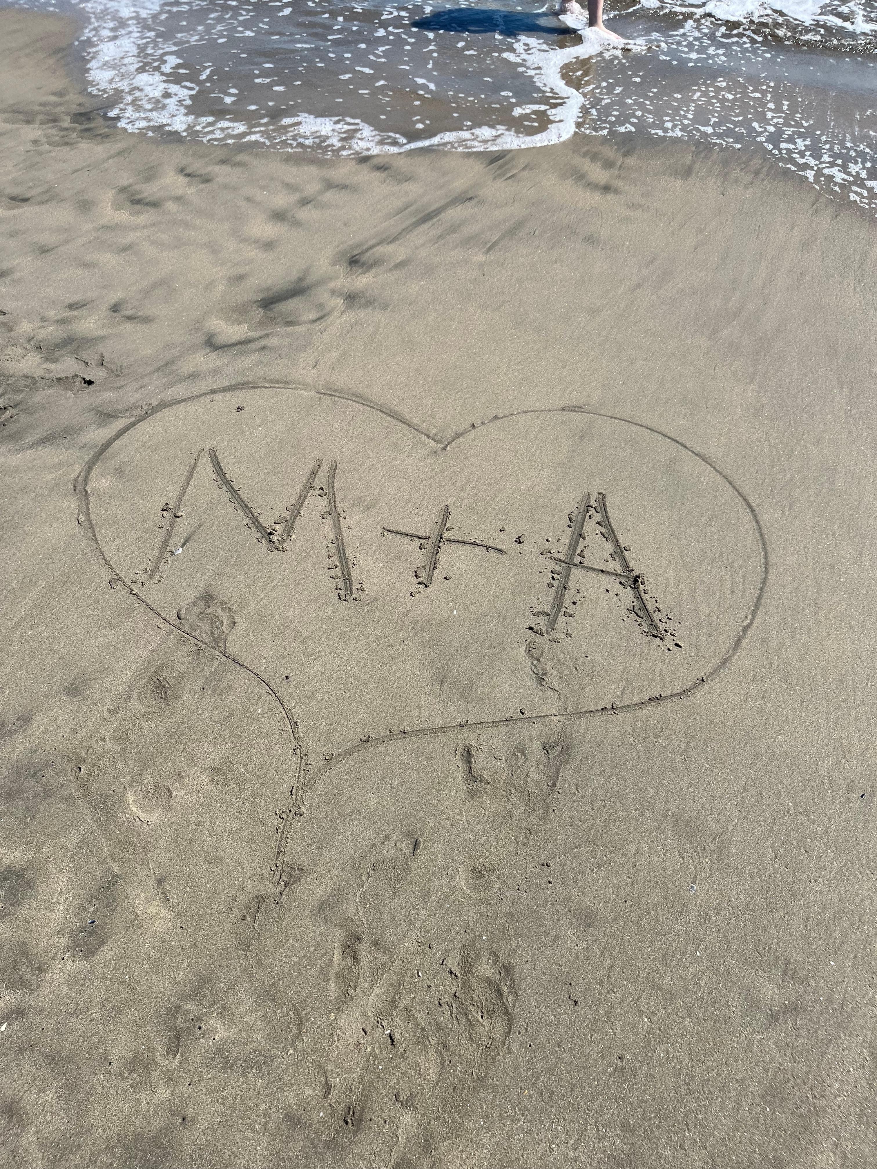 Beach front very close to hotel