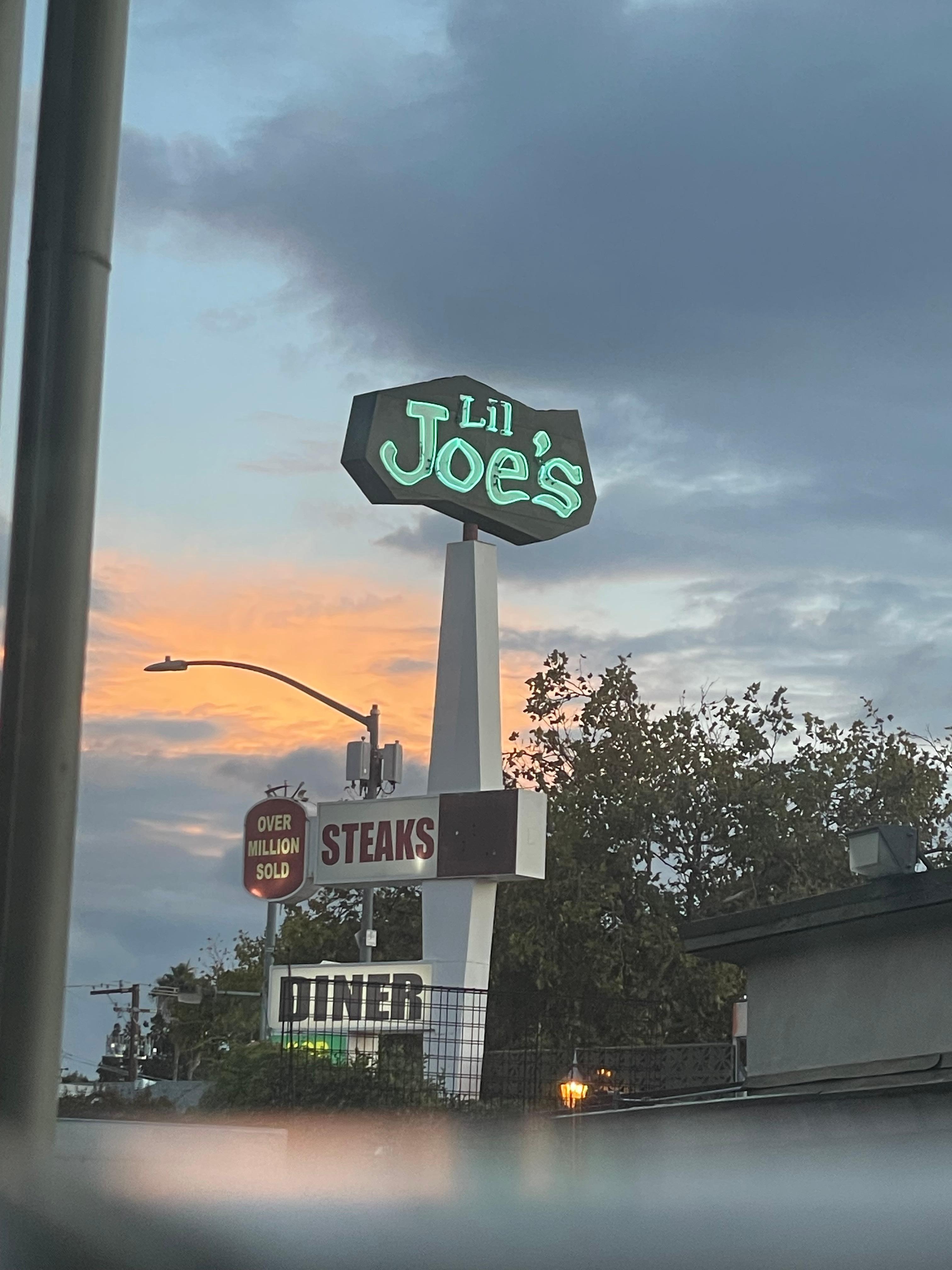 Nextdoor to Lil Joe’s. 