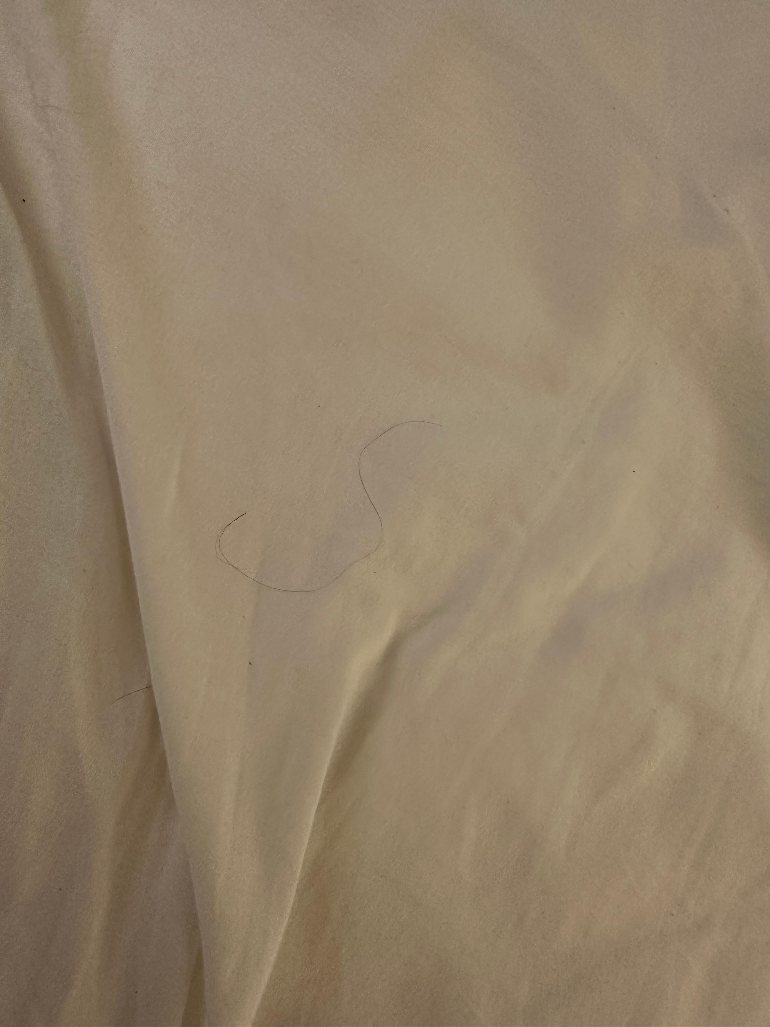 Hair on sheets