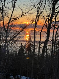 Sunrise from living room