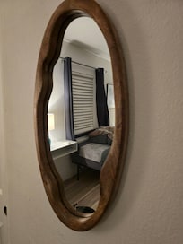 Mirror in the bedroom, loved its craftsmanship