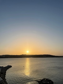 The view from the balcony