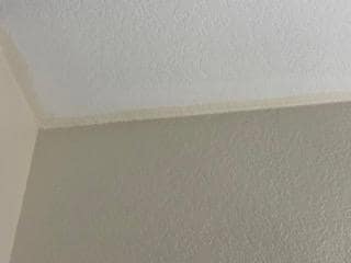 Paint around the ceiling