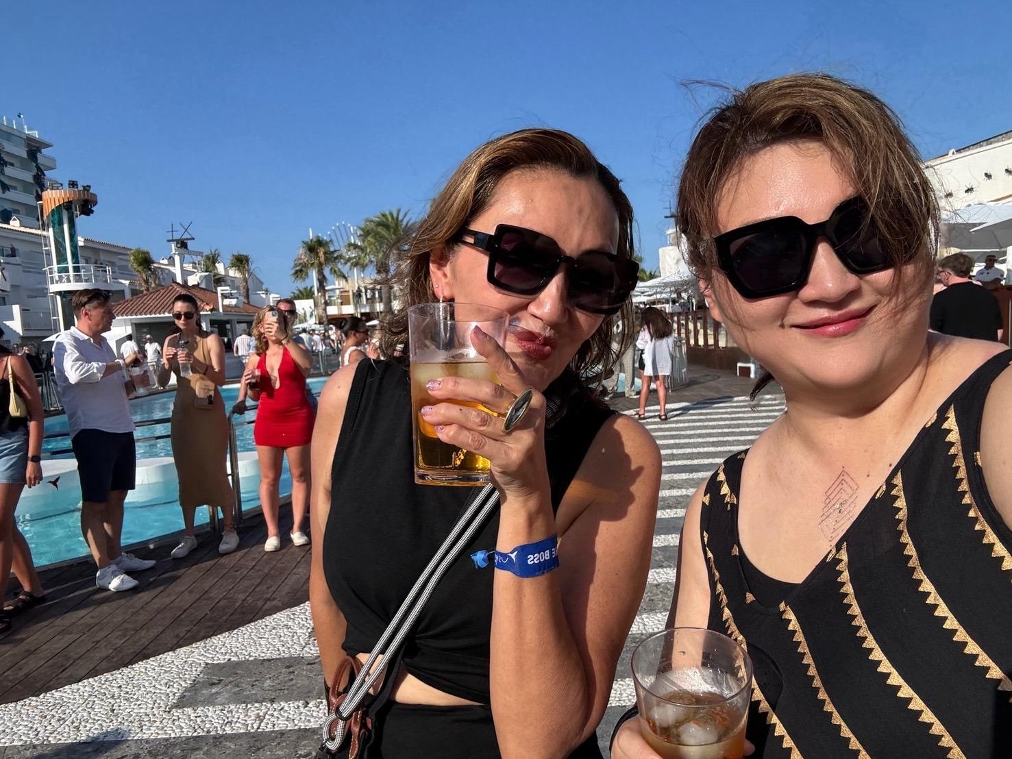 中国から来たお友達も初めてのイビザが大好きになりました。