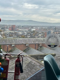 View from our room on a clear day