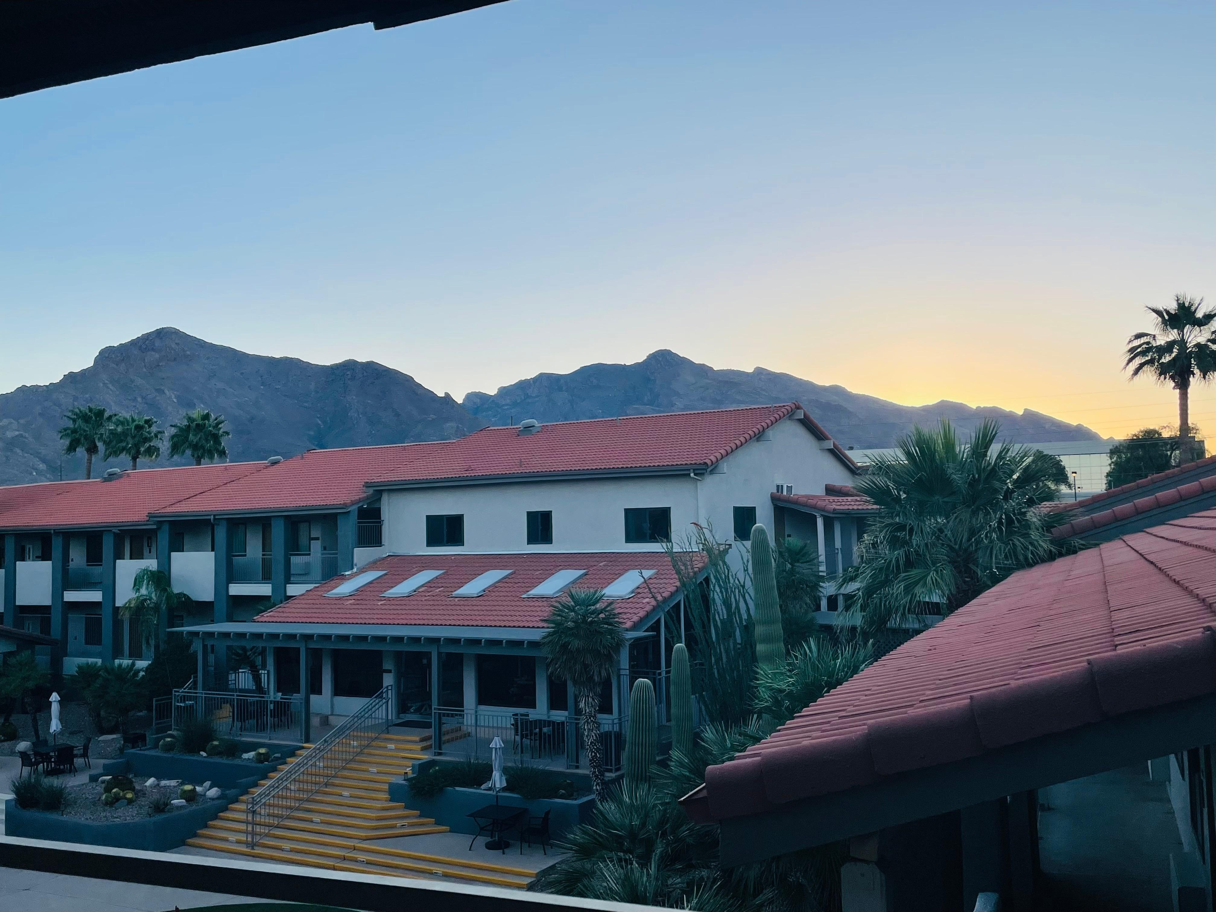 View from room was lovely