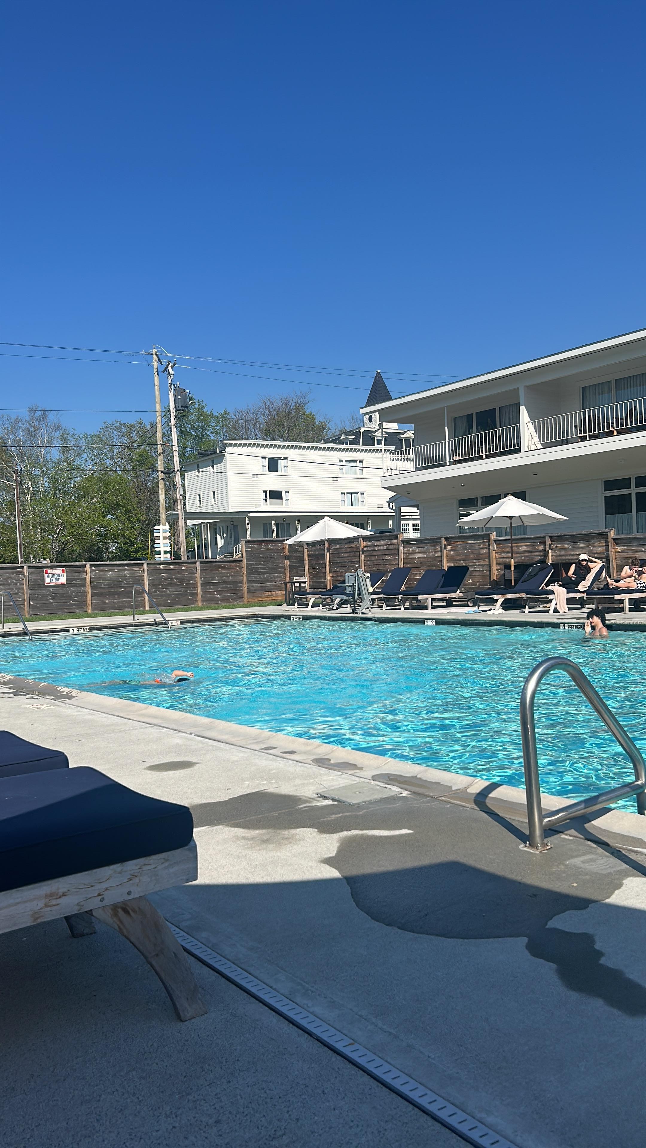 Heated pool