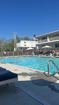 Heated pool