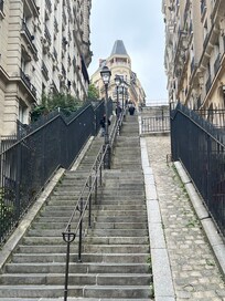 The funicular and metro can help you avoid many of the steps but inevitably you will have to get your daily workout :)