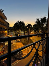 Vue depuis la terrasse.