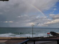 Arc en ciel de bon matin