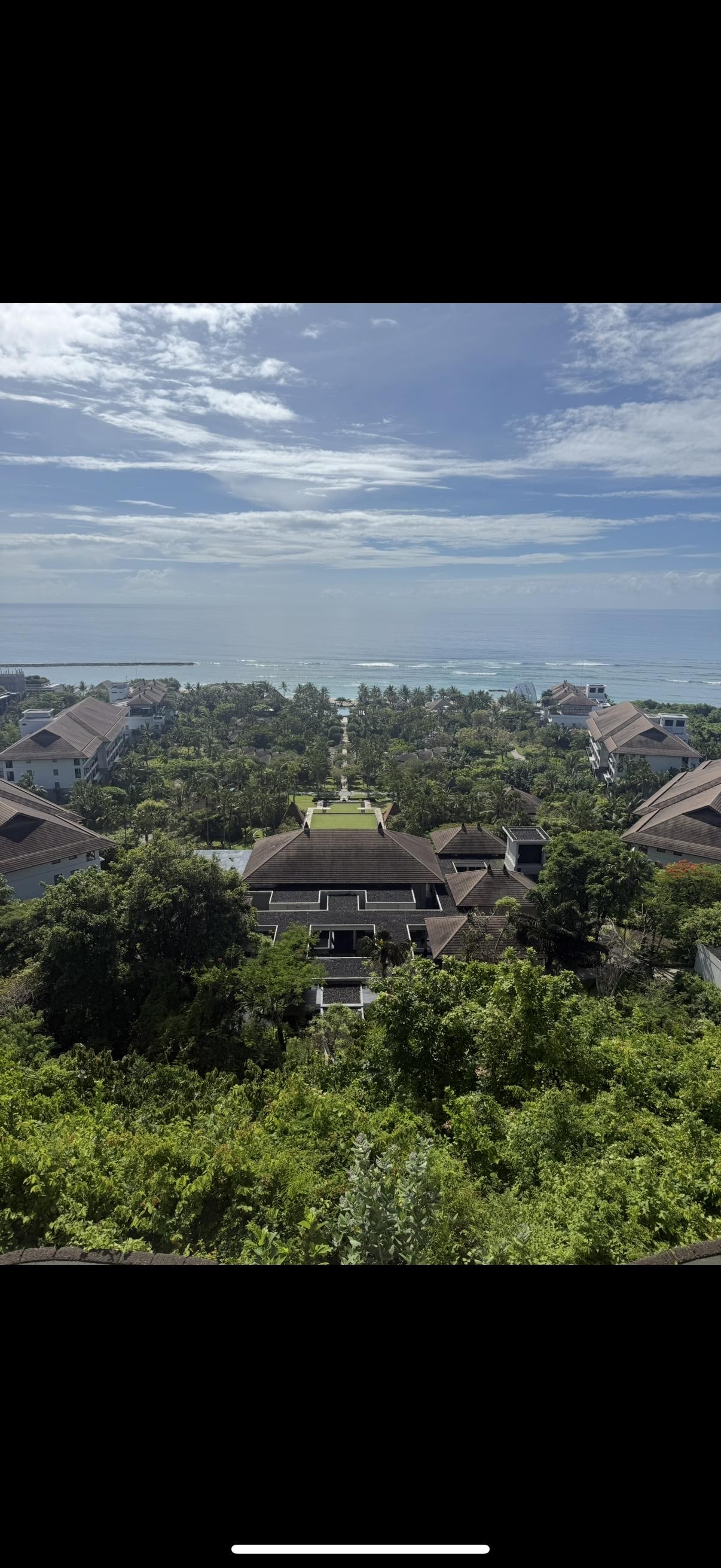 Top view of the propert