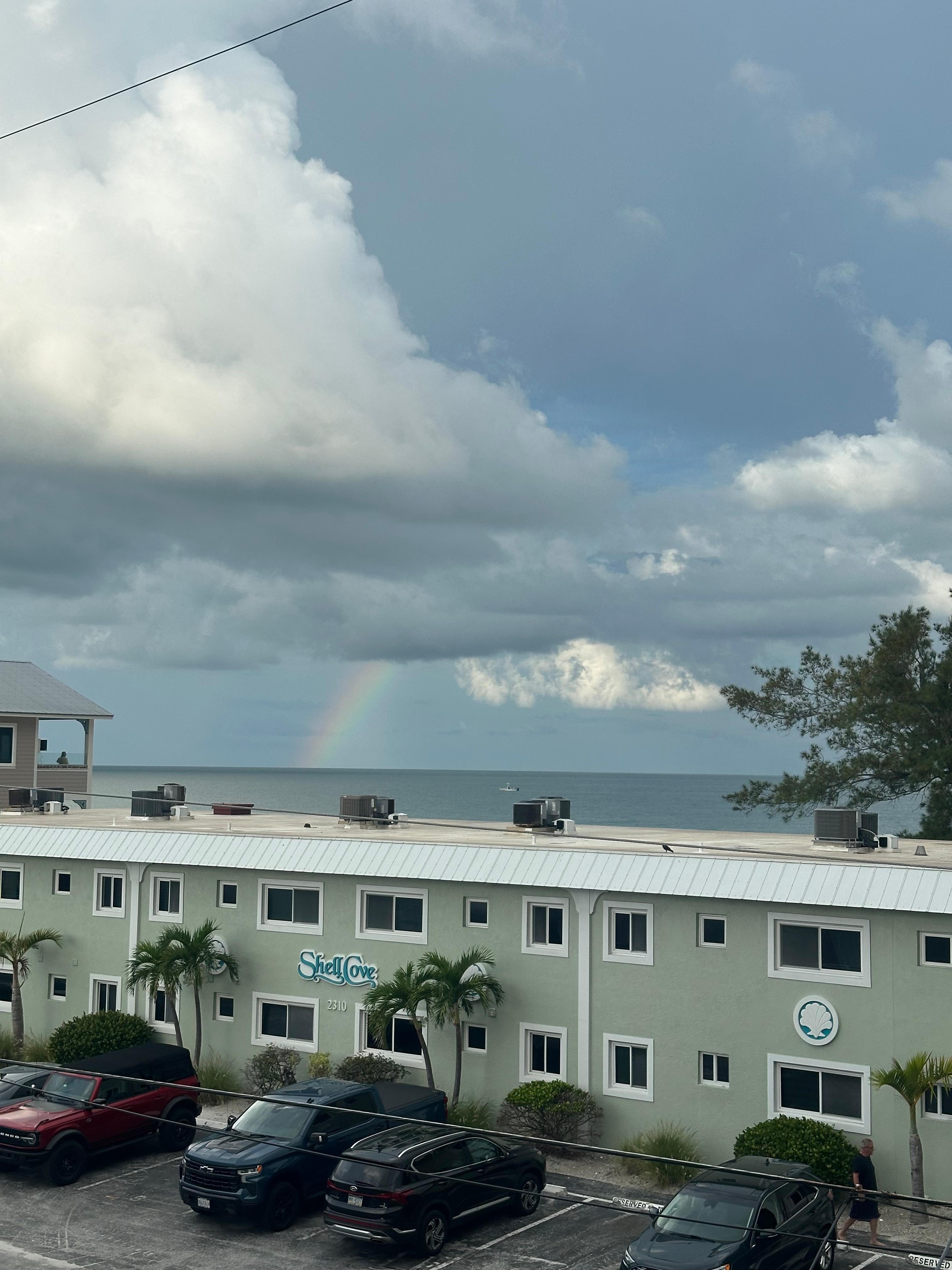 From balcony