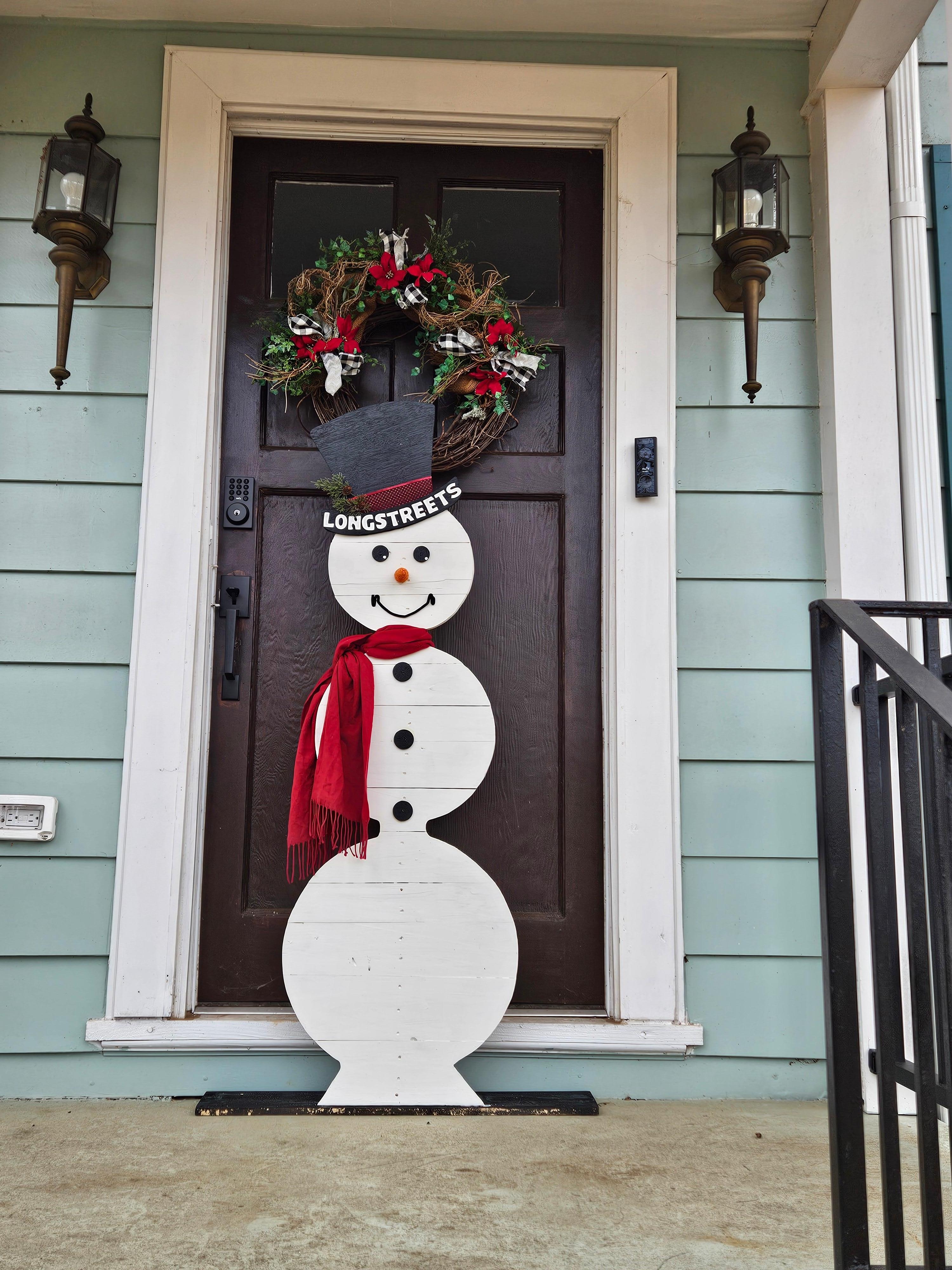 Our little snowman from Michigan. 