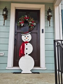 Our little snowman from Michigan.