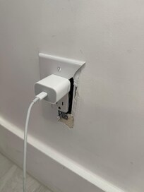 Broken Electrical Outlet