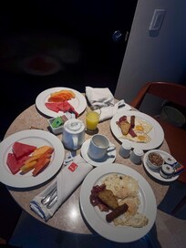 Room service was the best