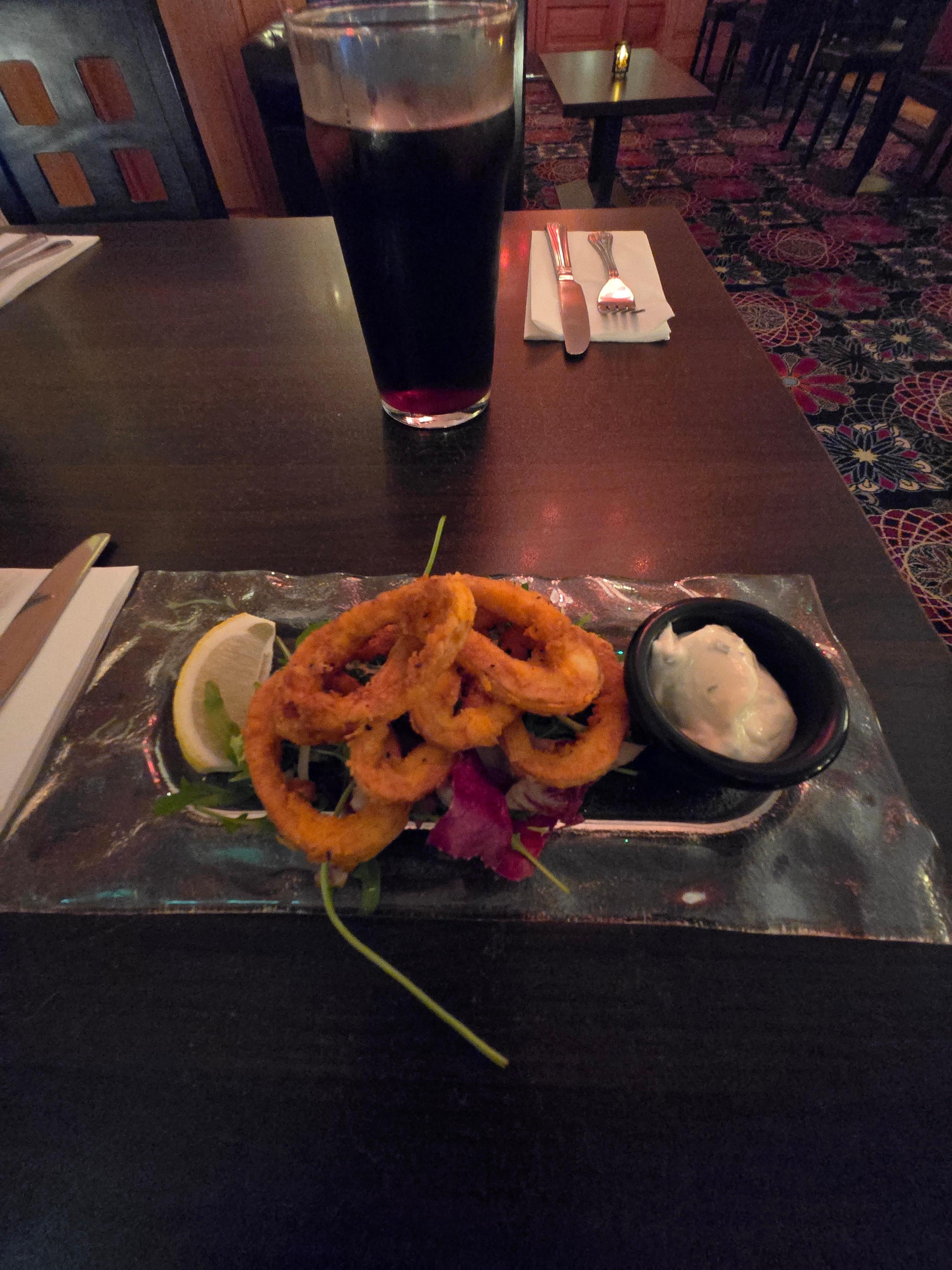 Salt and pepper squid