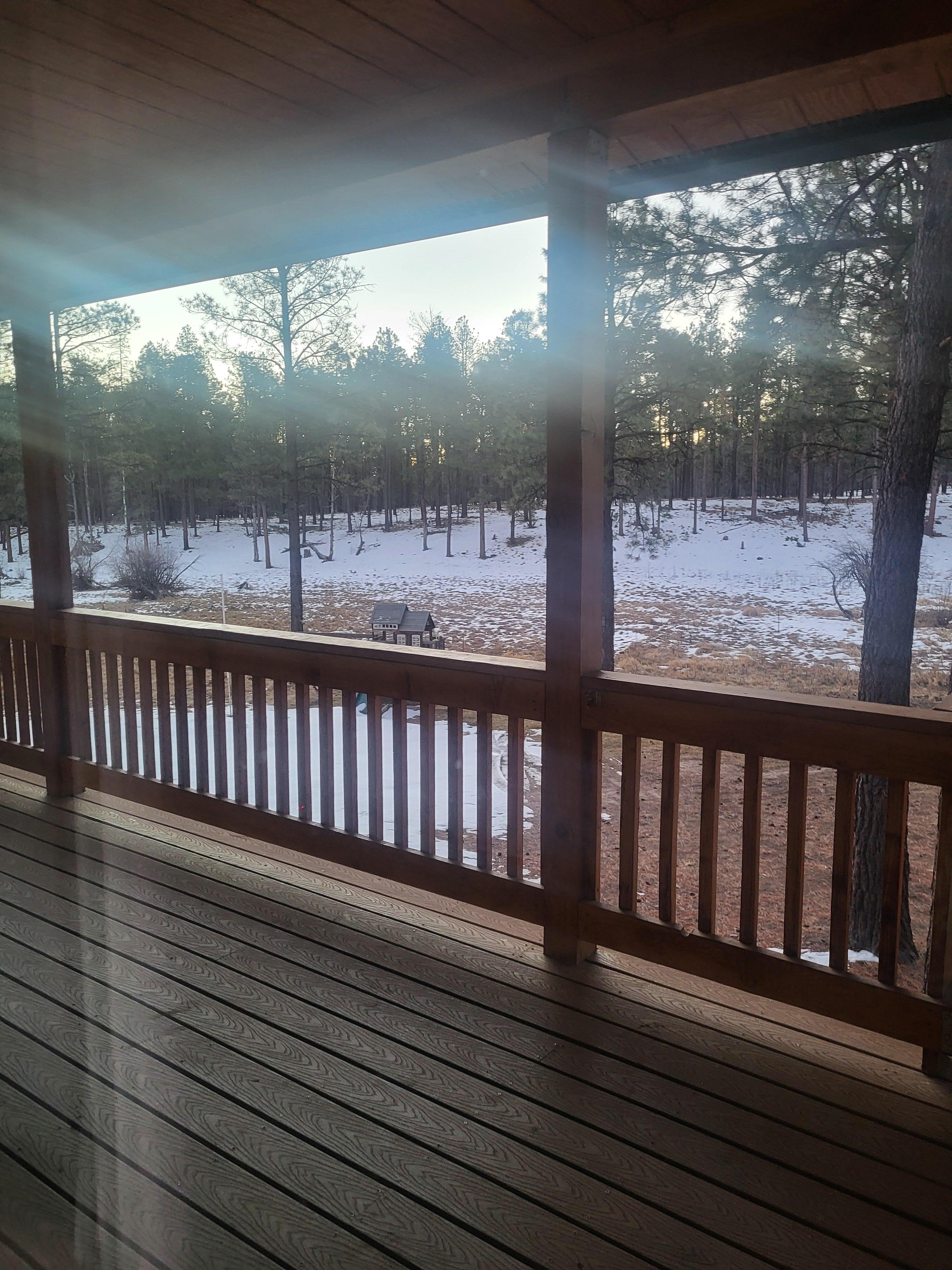 Great views with peace and quiet on the large balcony.