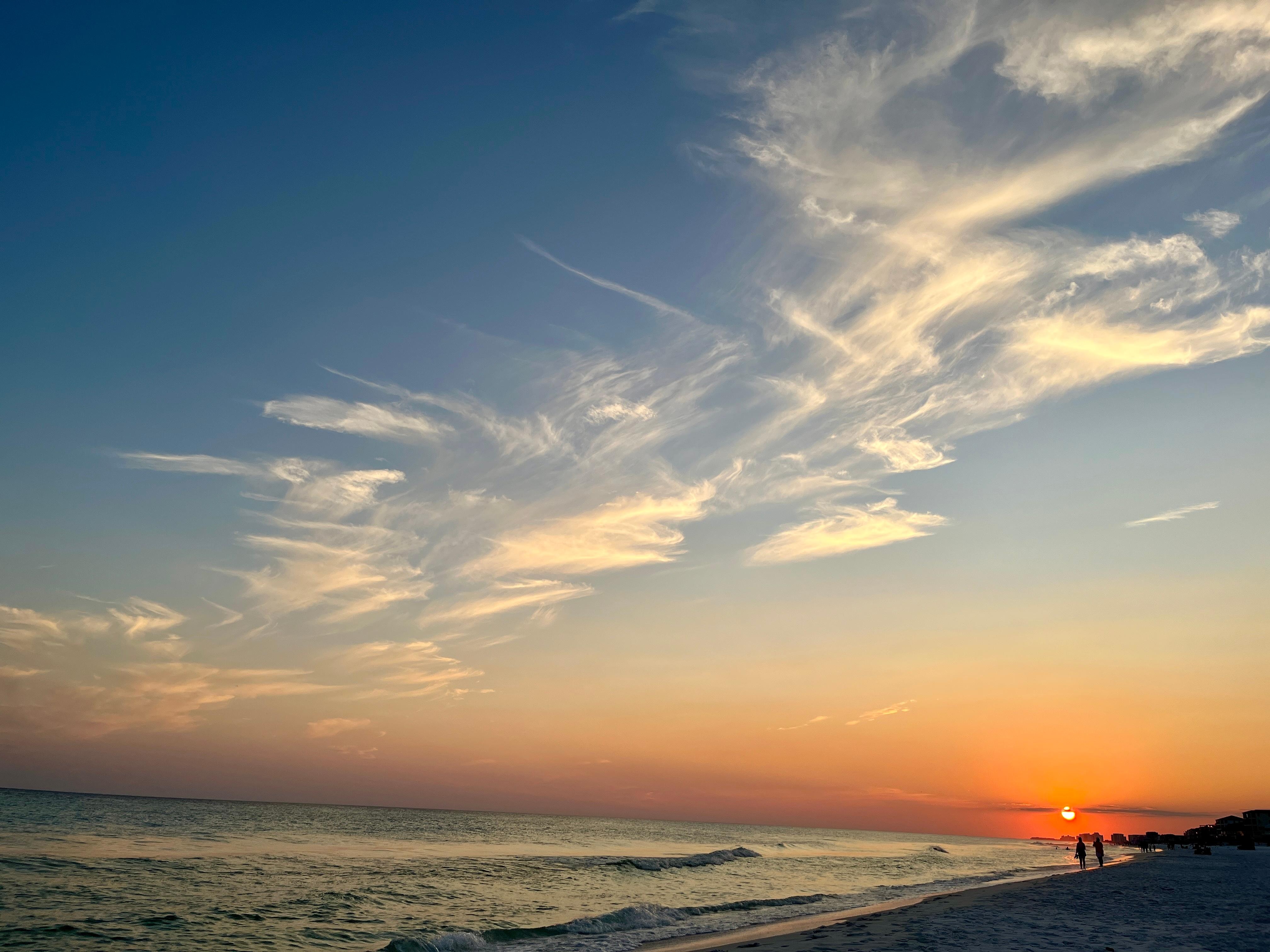 Beautiful sunset my SIL took pic of