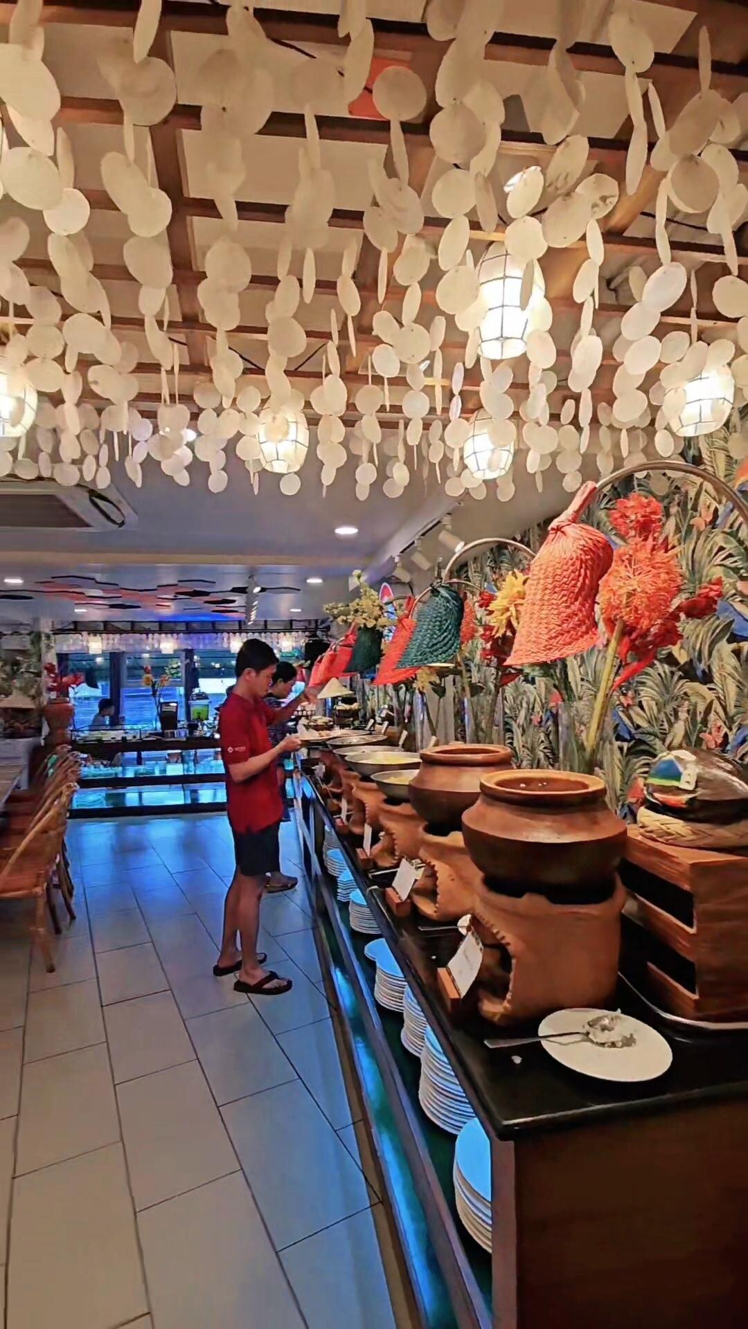 Their breakfast buffet.