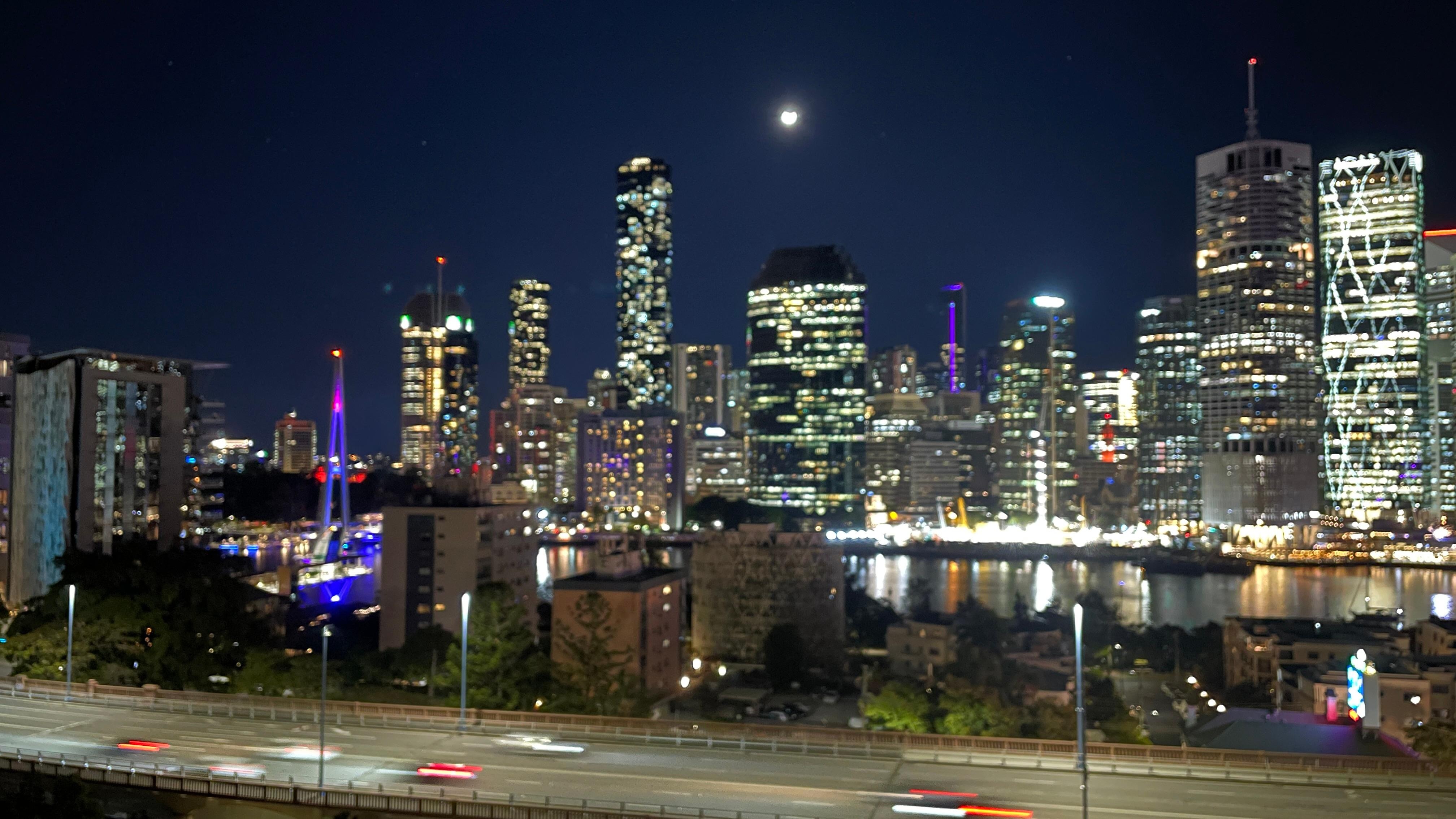 Apartment night view