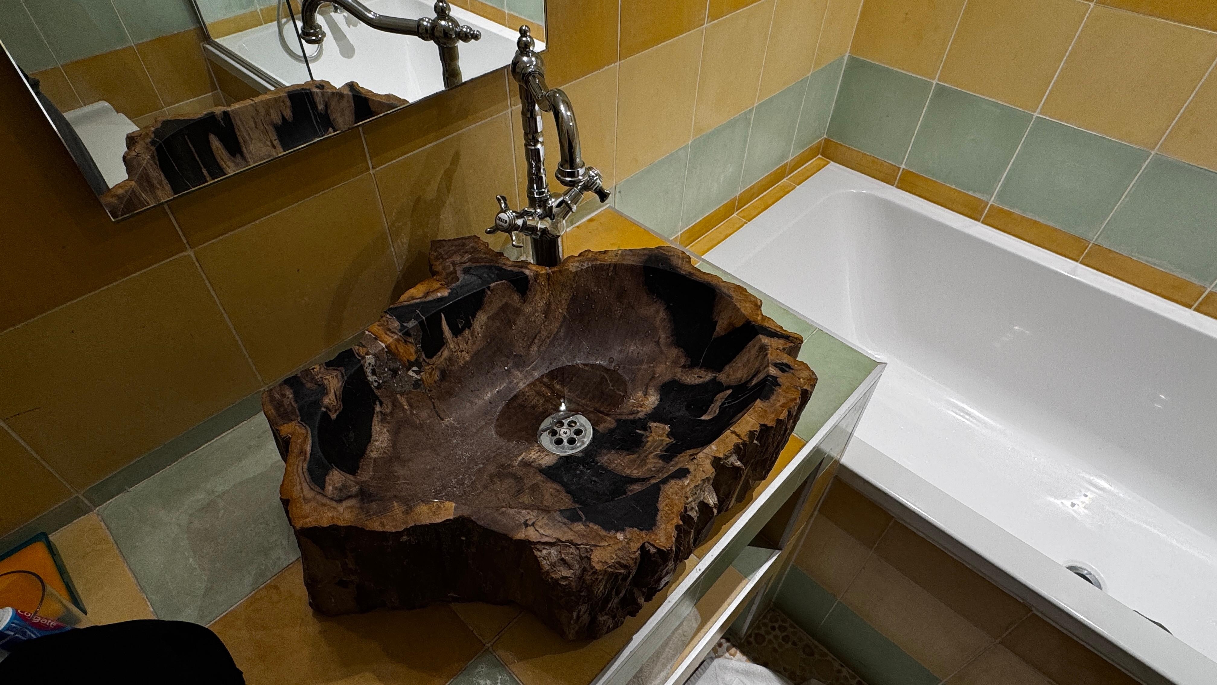 very unique bathroom sink