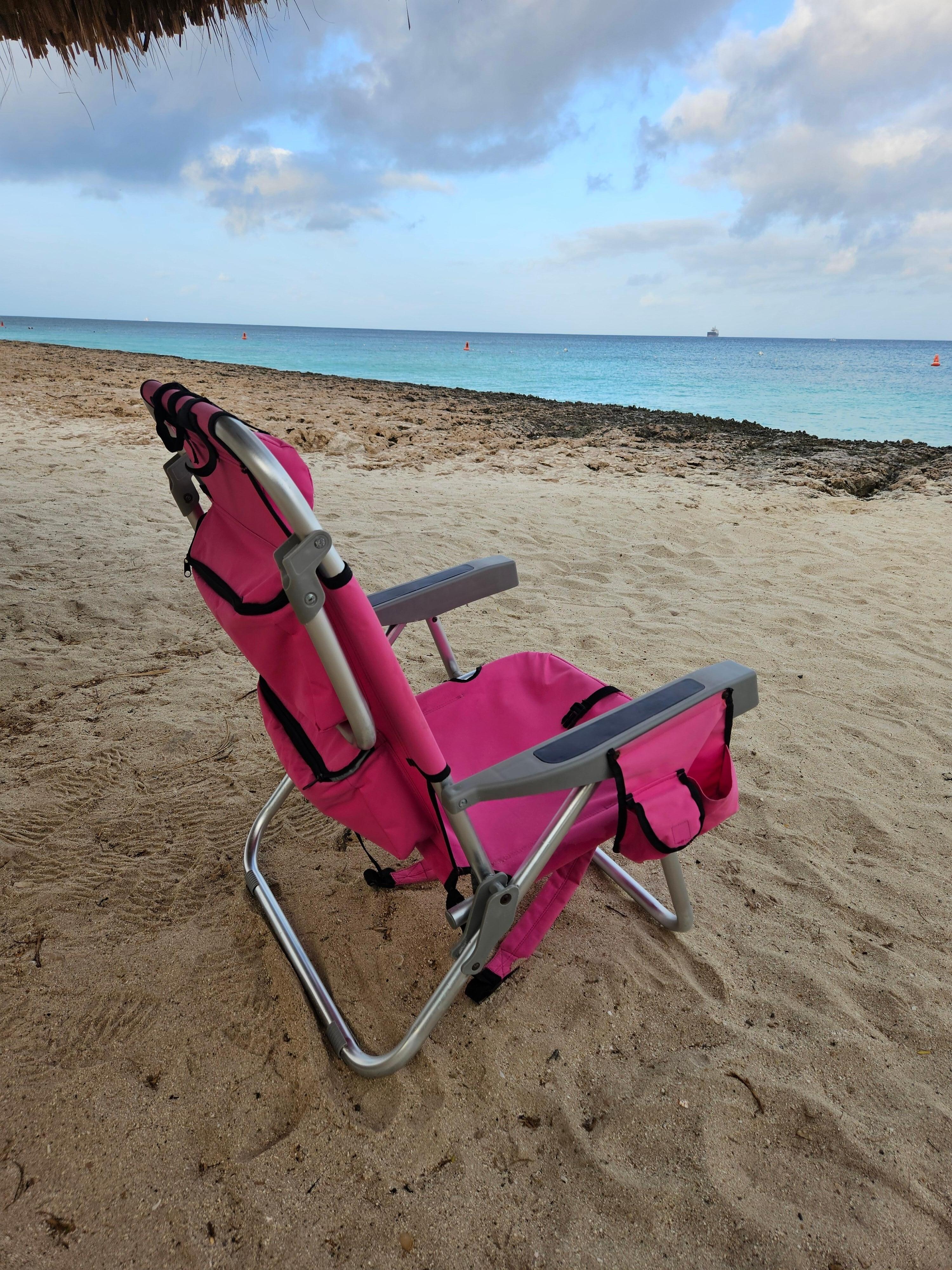 The beach chairs are really a plus.