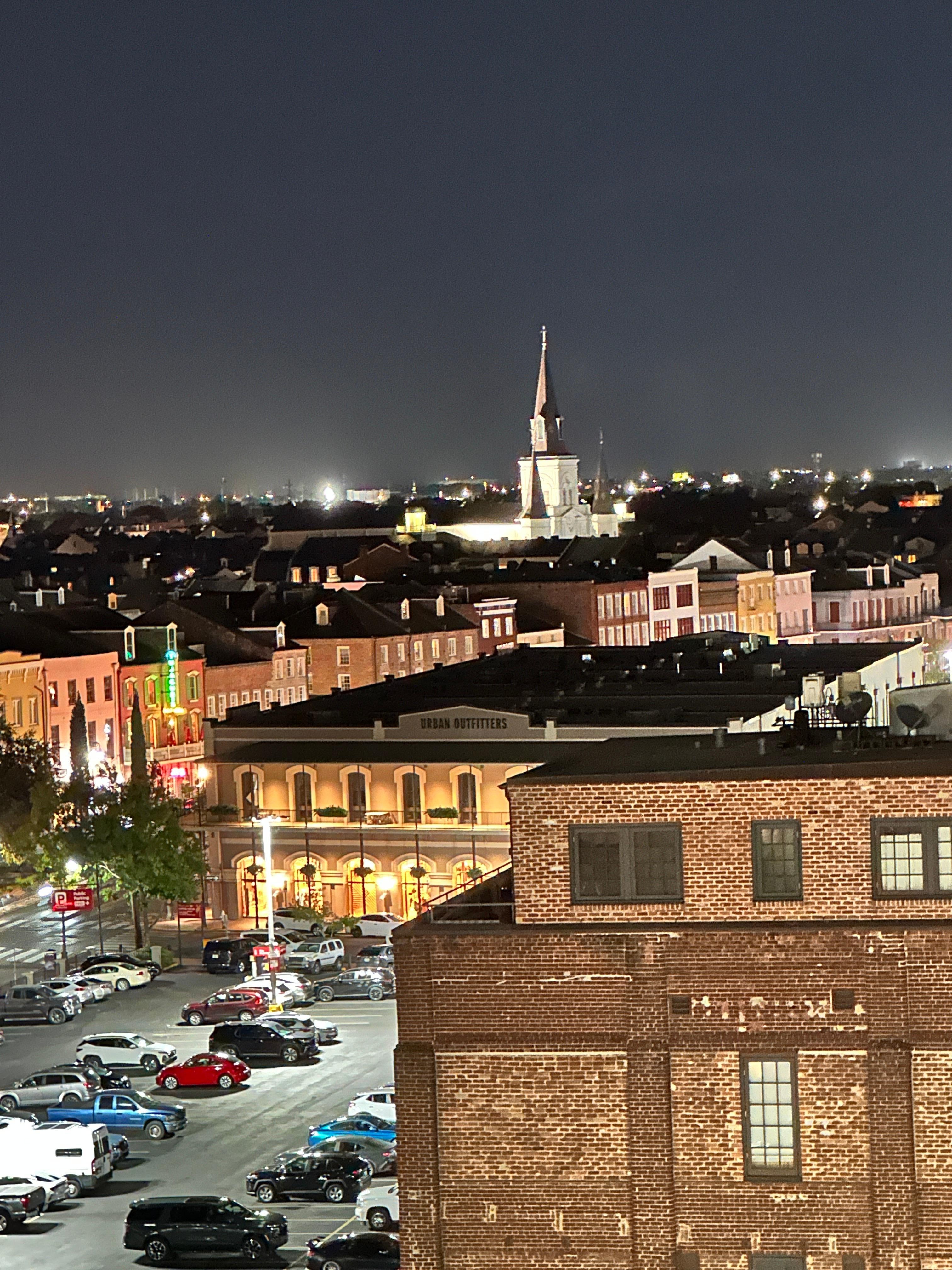 View from 8th floor balcony