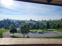 Ausblick vom Balkon