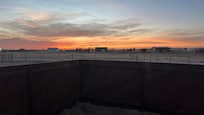 Sunrise from the Bedroom window.
