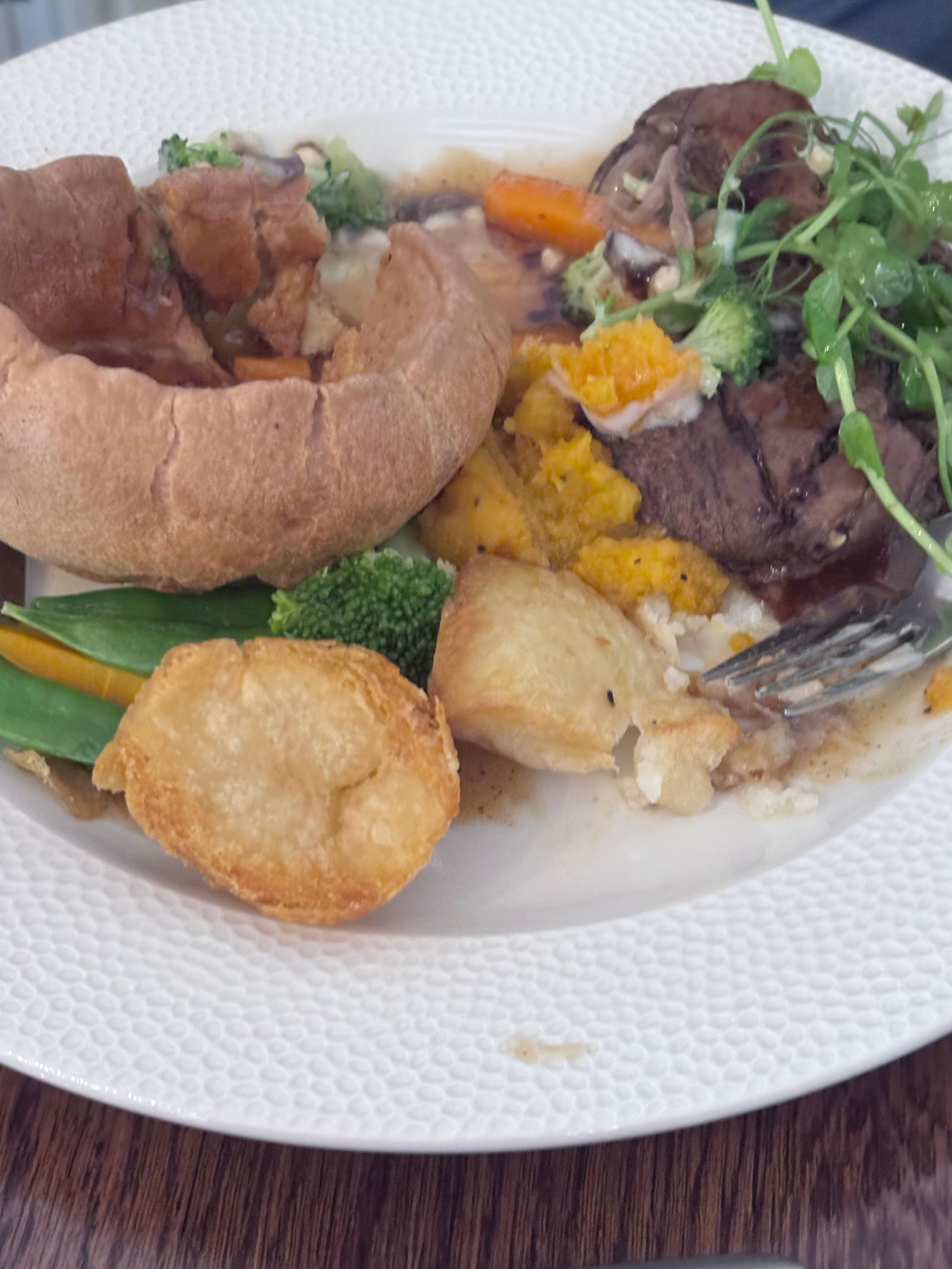Beef Sunday roast