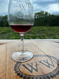 View from 1619 wine pavillion