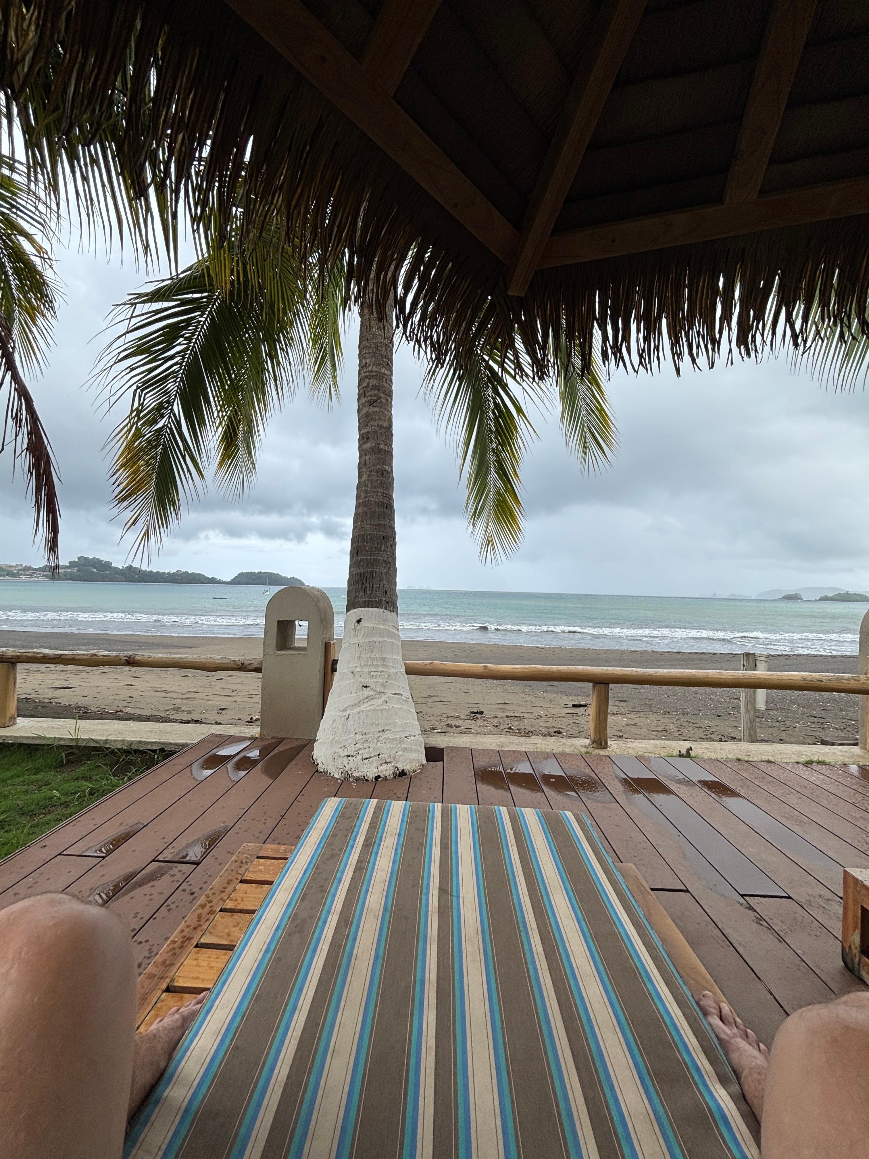 Reading my Bible every morning from this spot was fantastic