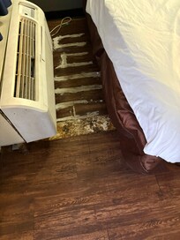 Missing flooring
