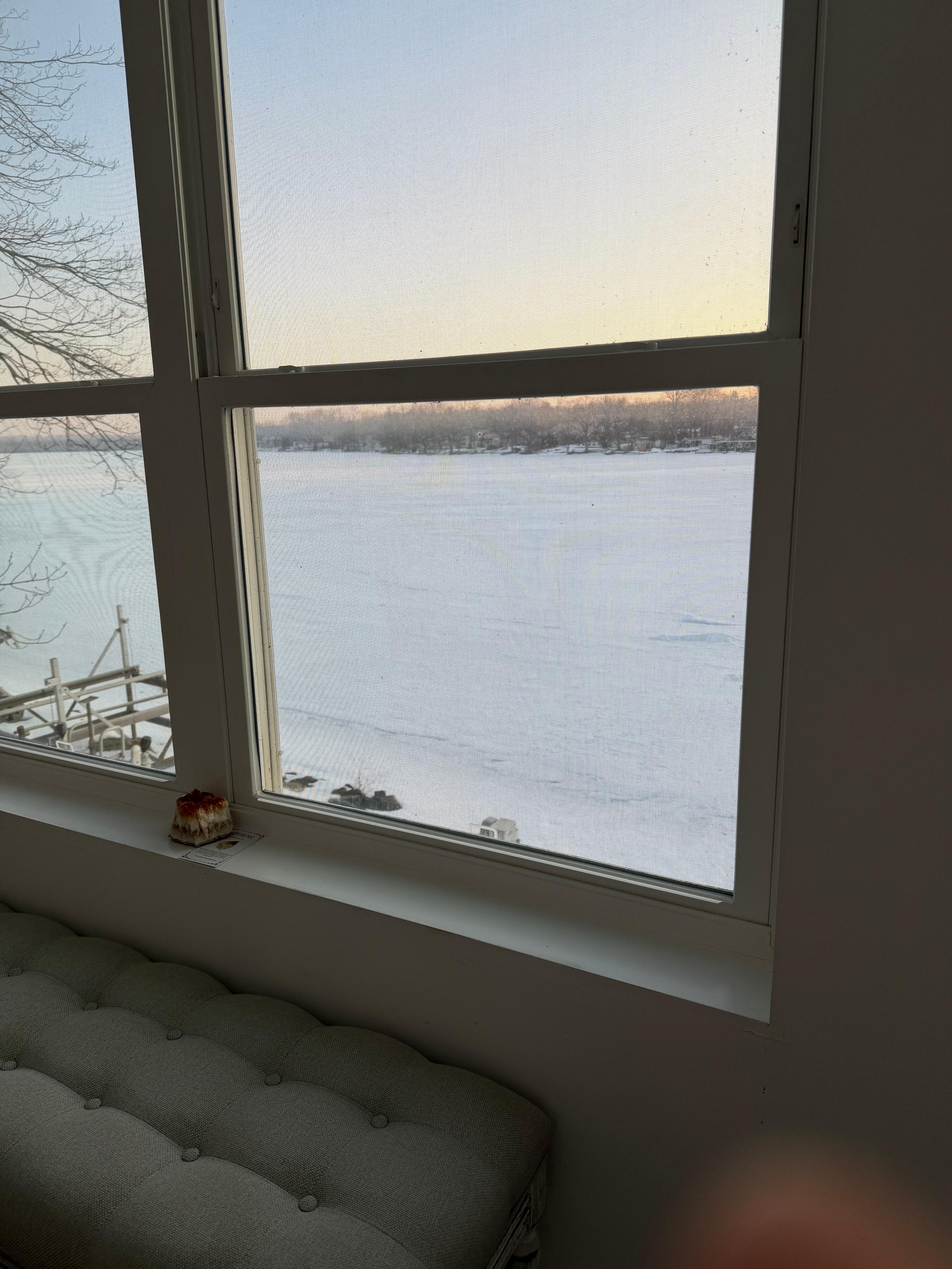 View from master bedroom.  