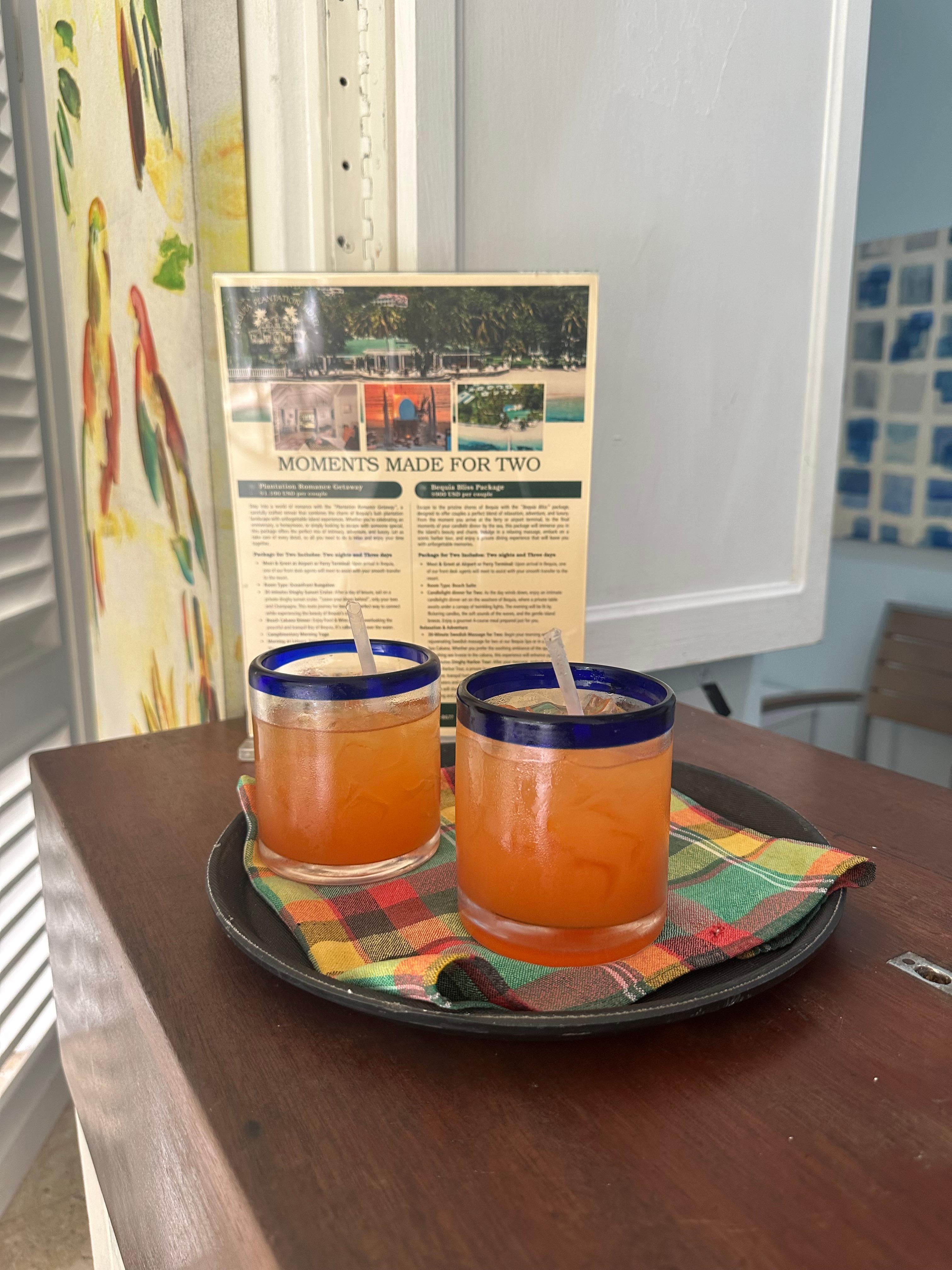 Welcome Rum Punches