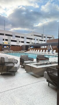 My view at the breakfast buffet