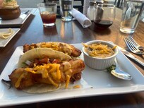 Fish tacos from Currents