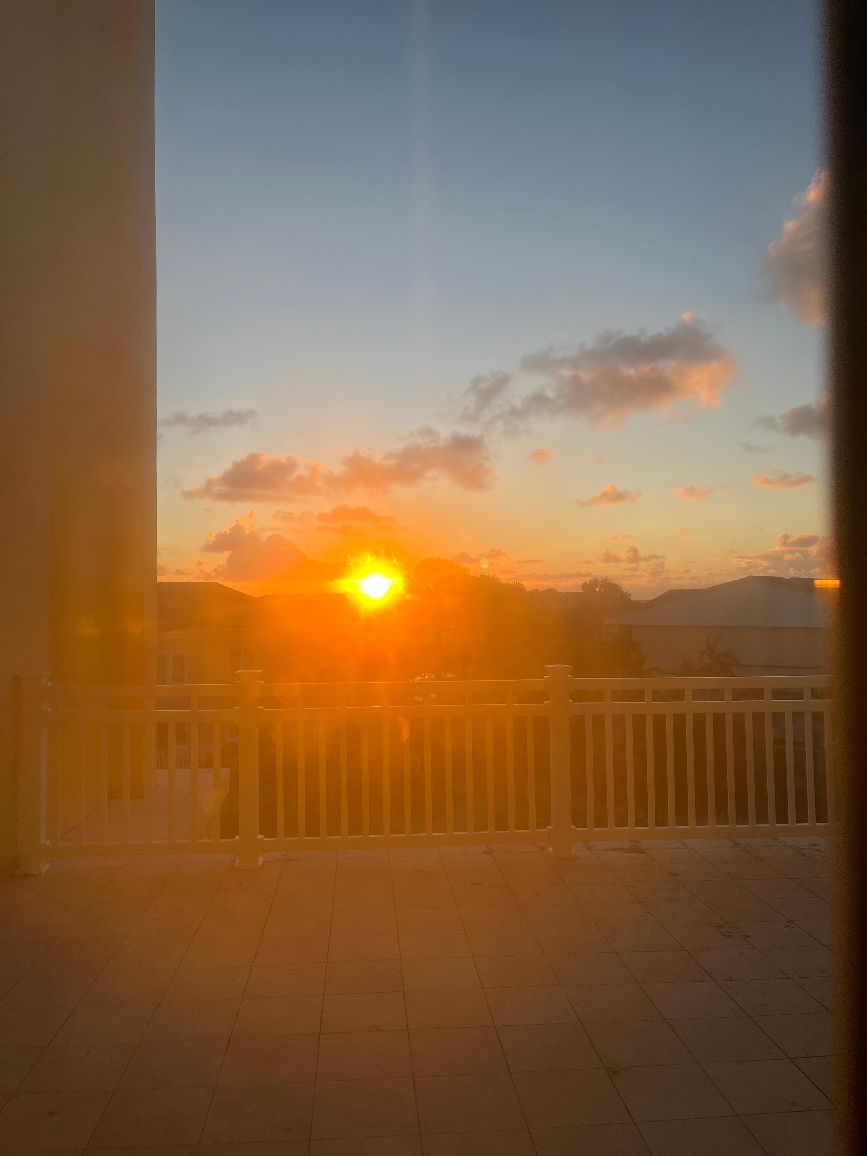 Perfect to watch the sunrise